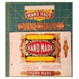 Vintage Hand Made Cigar Labels - American Lithogra