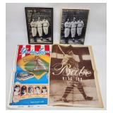 Babe Ruth Framed Photos (2) & Yankee Legends Poste