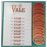 Vintage Vale & National Smoke Traveler Cigar Label