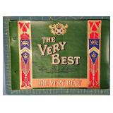 Vintage The Very Best Cigar Label - 1903 Lithograp