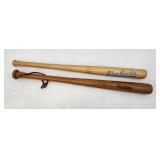 Blue Rocks & Phillies Souvenir Baseball Bats - 17.