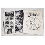 Vintage Night Slayers & Ultra Babes Art Portfolios