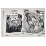 Vintage Fastner & Larson Fantasy Art Portfolios -