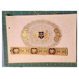 Vintage Tabacus Primeros Puros Cigar Box Label - C