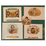 Vintage Cigar Box Labels - Aristocrat, Beech Nut,