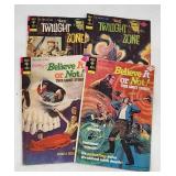 Vintage Gold Key Comics Lot - Twilight Zone & Ripl