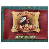 Vintage Red Chief Cigar Advertisement - 1910 Litho