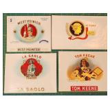 Vintage Cigar Box Labels - West Pointer, Vetama, L
