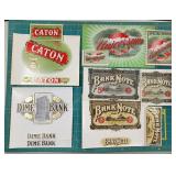 Vintage Cigar Labels: Caton, Universum, Dime Bank,