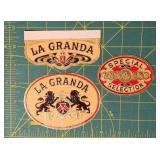 Vintage La Granda Cigar Labels - Special Selection