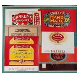 Vintage Cigar Box Labels: Banker