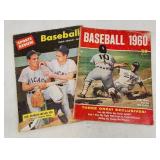 (2) Vintage Sports Magazines - 1960 Baseball