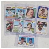 (9) 1977-1978 Topps Baseball Stars