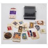 Vintage 1980 Phillies Ticket, Stamps, US Capitol M