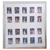 Classic Basketball Cards Uncut Proof Sheet - Shaq,