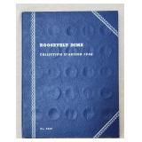 Roosevelt Dime Collection 1946-1965 Partially Fill