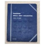 Canadian Small Cent Collection Album 1920-1972 - C