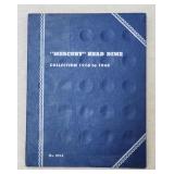 Mercury Head Dime Collection 1916-1945 - Blue Coin
