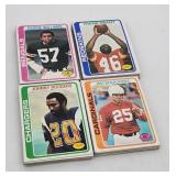 Vintage NFL Football Cards - Dan Fouts, Fran Tarke