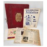 Elephant Trails 1954 2 issues and 1963 Phillies Ca