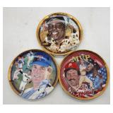 (3) Mini Plates - Schmidt Ryan and Mays