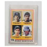 1978 Topps #707 Rookie Shortstops - Molitor, Tramm