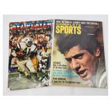 1966 Sports Magazine - Joe Namath and Matt Snell C