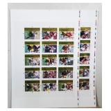 1996 Leaf Press Proof Sheet - NFL Football Cards -