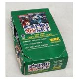 1990 Pro Set NFL Trading Cards - Sealed Box (36 Pa