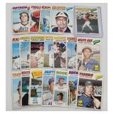 1977 Topps Baseball Cards - Autographed - Palmer &