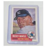 1953 Mickey Mantle Reprint Baseball Card