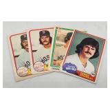 Dennis Eckersley Baseball Cards - 1977-81 Topps, F