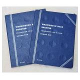 Vintage Washington Quarter Coin Collection Books -