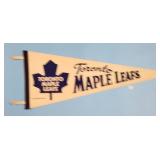 Vintage Sports Pennant - Toronto Maple Leafs