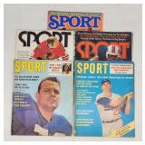 (5) Vintage Sports Magazines - Sport