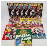 (14) Vintage Sticker Albums - Mostly Topps Basebal