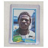 1981 Topps Baseball Rickey Henderson #261