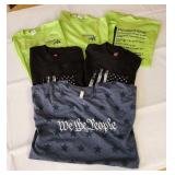 Gildan Hanes Code Five T-Shirt Bundle - Neon Green