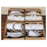 Kvint International VA Teacup/Saucer Set - (4) Whi