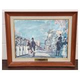 Ken Riley Lafayette Framed National Guard Heritage