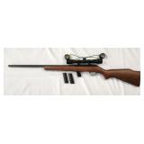 Savage Model 64 .22 LR Rifle with Scope & 3 Magazi