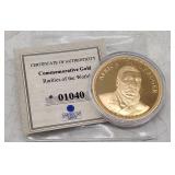 American Mint Gold Paul Kruger Commemorative Coin