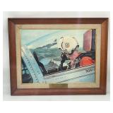 Ed Valigursky "Watch Over Rhine" Framed Painting