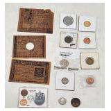 Currency & Coins Lot: Replicas, Littleton Lincoln