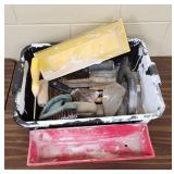 Used Tiling Bricklaying Tools: Floats, Trowels, Br