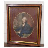 Framed Portrait Painting - G. Washington - 24"
