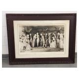C. Klackner "The Peace Ball" Photogravure Print