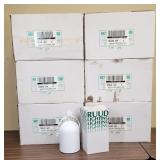 (6) Cases Ruud Lighting Round Back Cylinder TRB4R