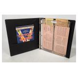 Vintage Victory Garden Book & Ephemera Binder