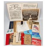 Military Manuals & Memorabilia Lot - M1917 Enfield